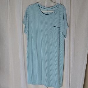 Nwot Striped Women's Short Sleeve Dress